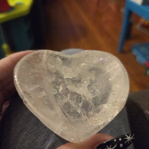 Heart-Shaped Crystal Bowl